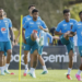 Seleção Brasileira fecha grupo em Brisbane com treino comandado por Carlo Ancelotti