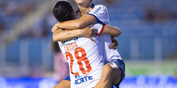 Bahia supera São Paulo no jogo de ida das quartas de final da Copa do Brasil Feminina