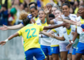 Brasil domina Argentina no Beira-Rio em amistoso preparatório para a Copa do Mundo de 2027
