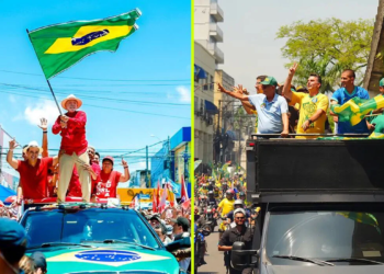 Lula e Flávio contrapõem promessas sociais e cortes fiscais em atos no RN e no Rio de Janeiro