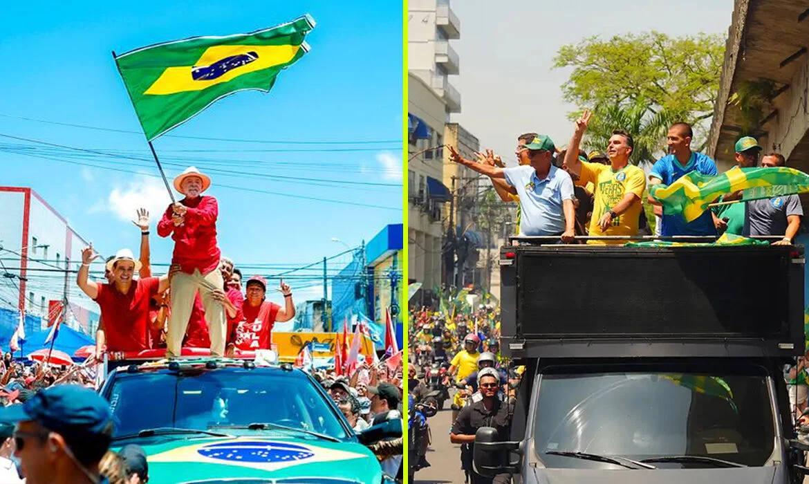 Lula e Flávio contrapõem promessas sociais e cortes fiscais em atos no RN e no Rio de Janeiro