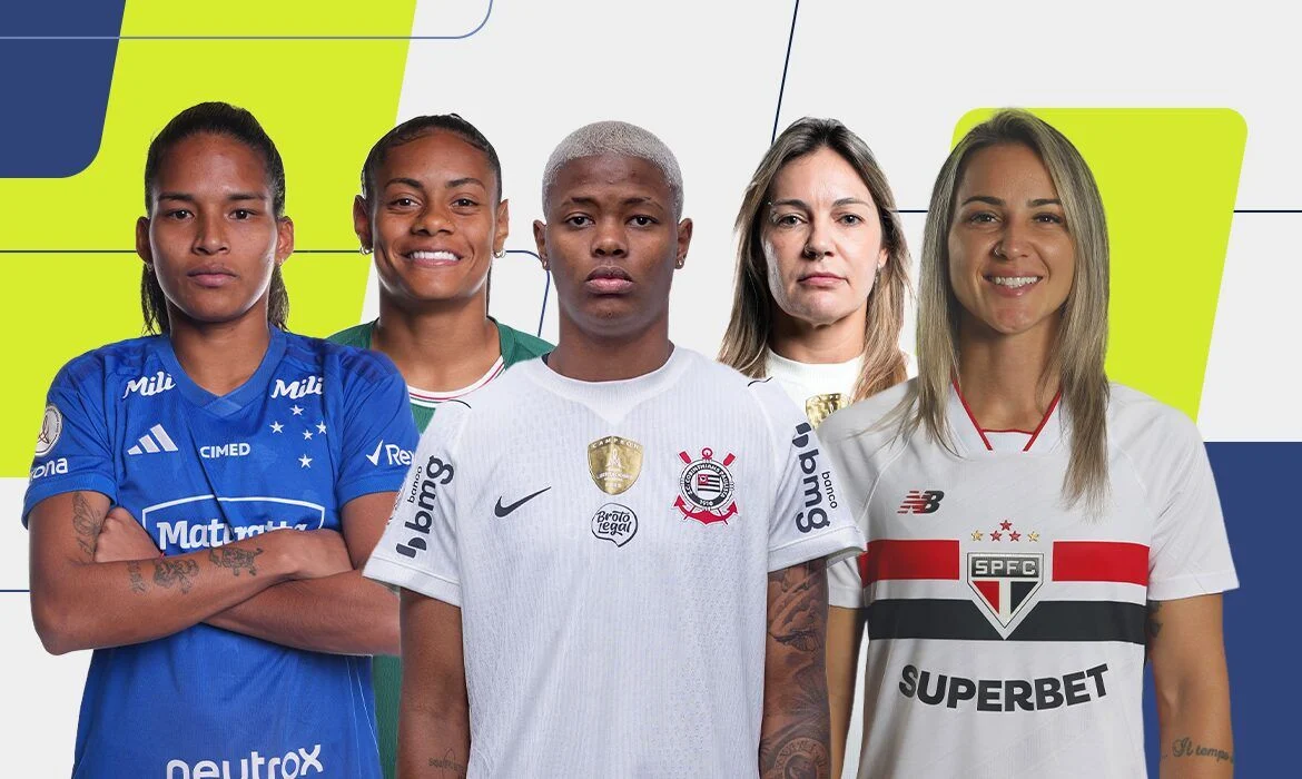 Prêmio TV Brasil Petrobras Para Elas revela finalistas para a seleção de melhores atacantes