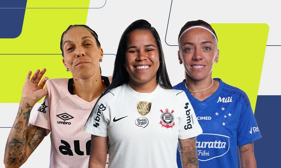 Prêmio TV Brasil Petrobras Para Elas revela os três gols finalistas da temporada 2026