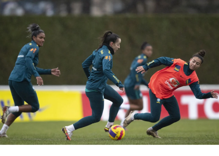 Seleção feminina faz estreia histórica no Beira-Rio em amistoso contra a Argentina
